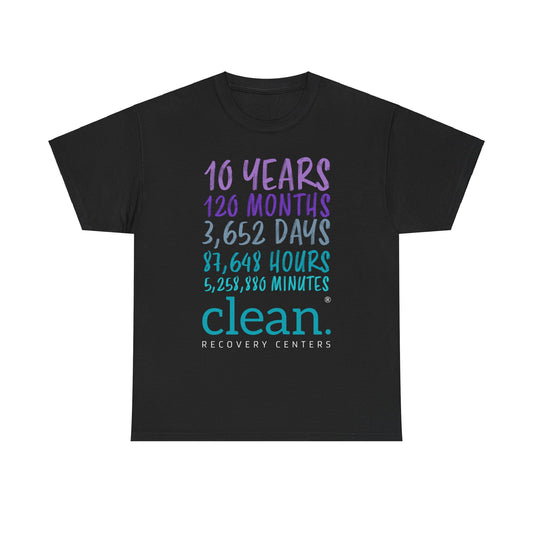 10 Years Clean Tee