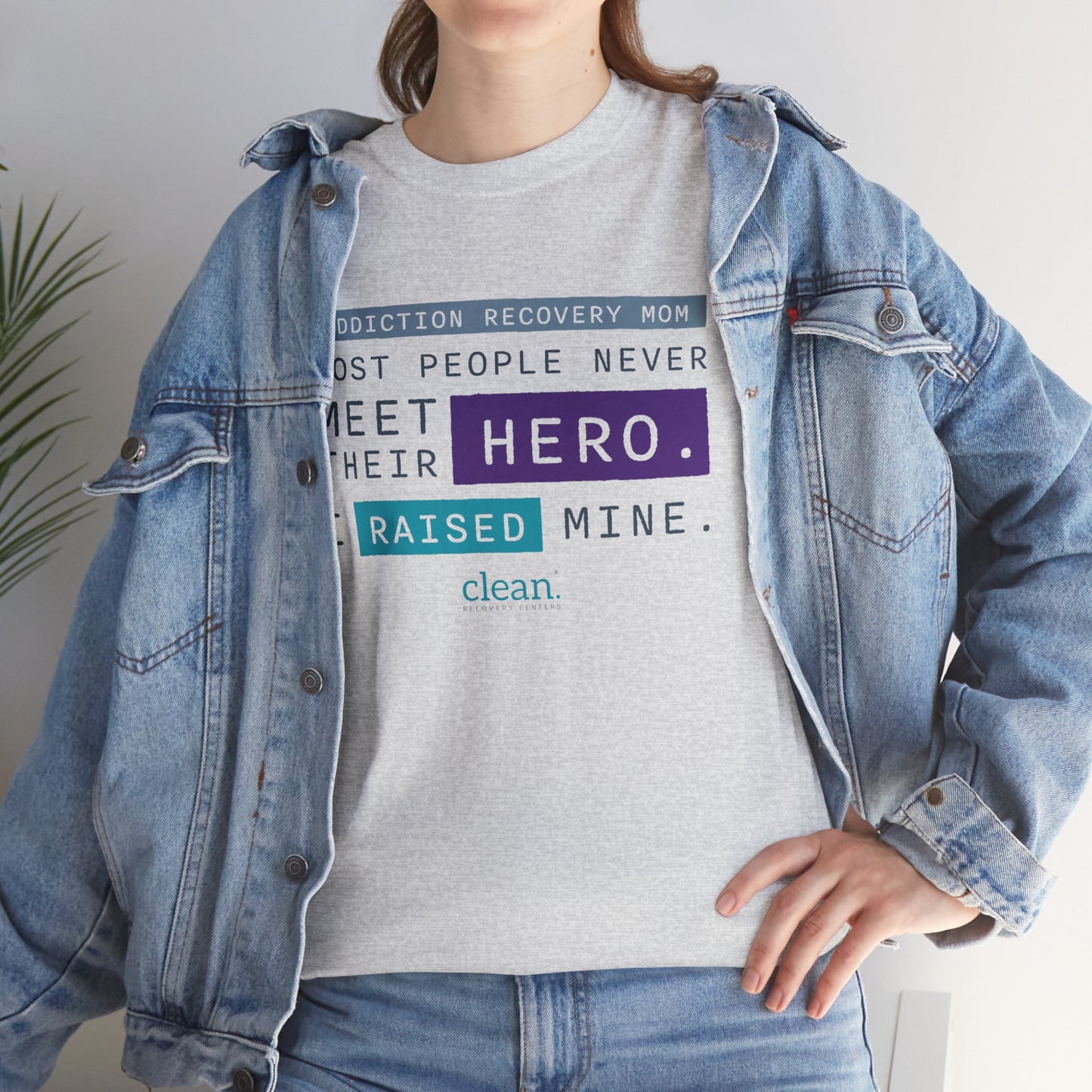 Addiction Recovery Mom - I Raised My Hero Tee