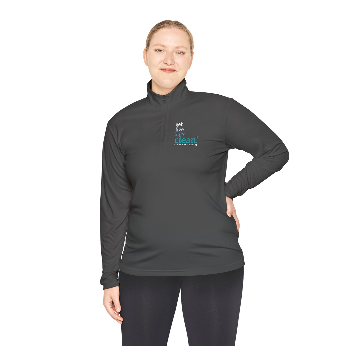 Get, Live, Stay Quarter-Zip Pullover