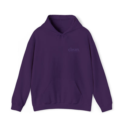 Clean Logo Embroidered Hoodie