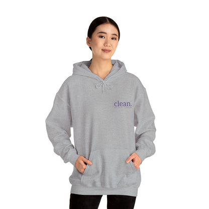 Clean Logo Embroidered Hoodie