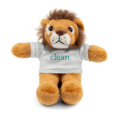 Plush Animals with Clean Logo Tee