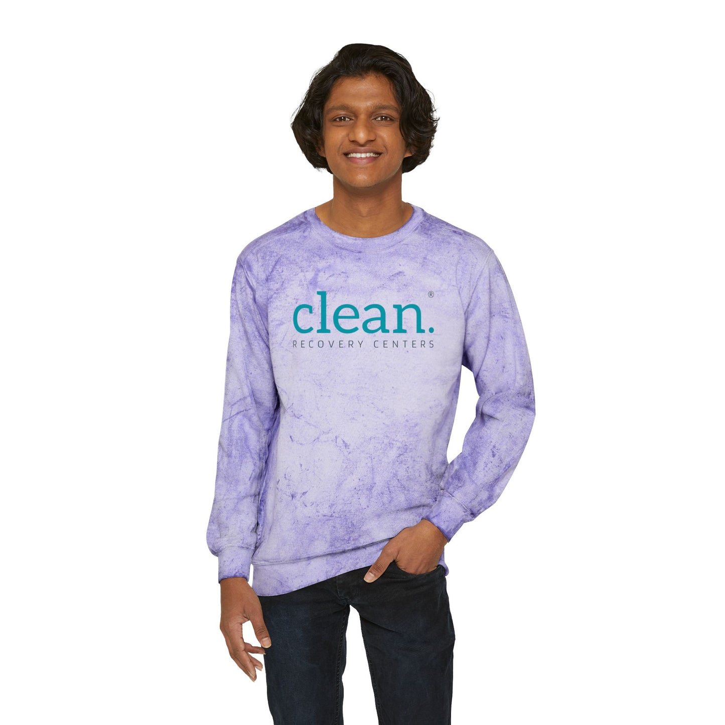 Clean Logo Tie-Dye Sweatshirt
