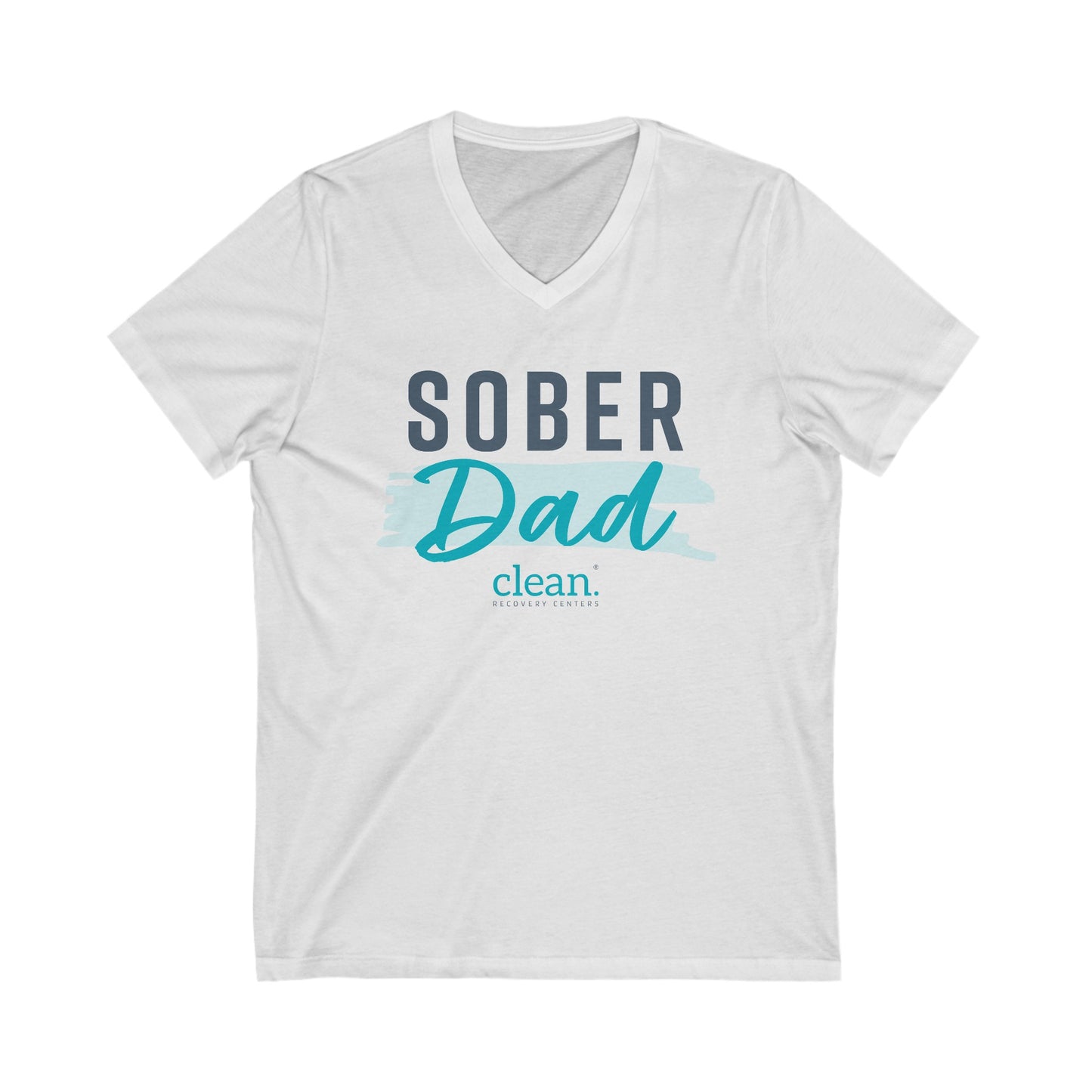 Sober Dad V-Neck Tee