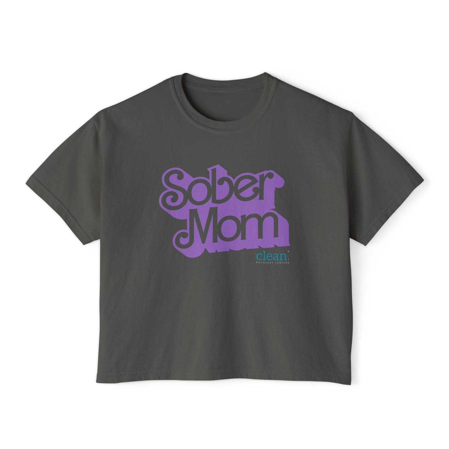 Sober Mom Boxy Tee