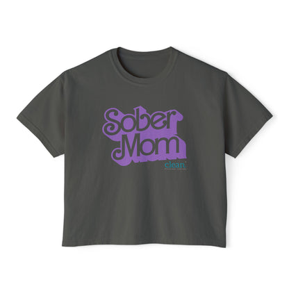 Sober Mom Boxy Tee