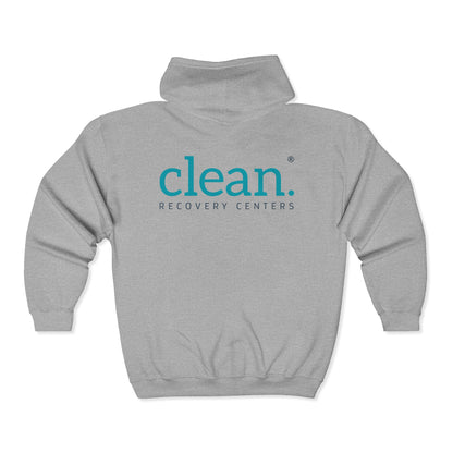 Clean Recovery Centers Full Zip Hoodie