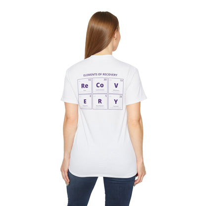 Clean Elements of Recovery Tee