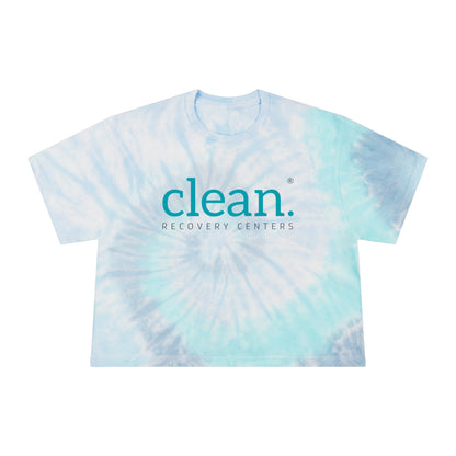 Clean Logo Tie-Dye Crop Tee
