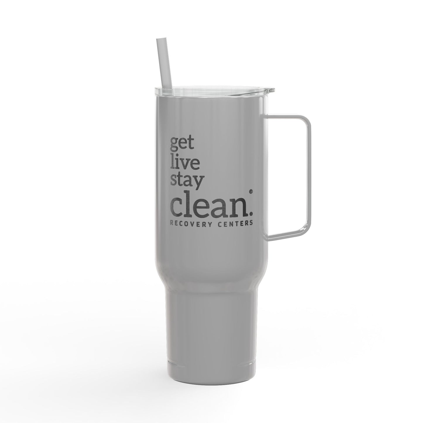 Get Live Stay Clean 40oz Engraved Tumbler