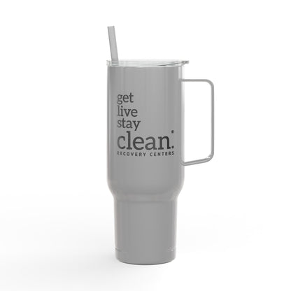 Get Live Stay Clean 40oz Engraved Tumbler