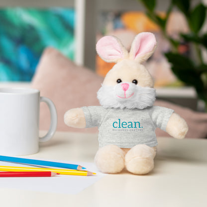 Plush Animals with Clean Logo Tee