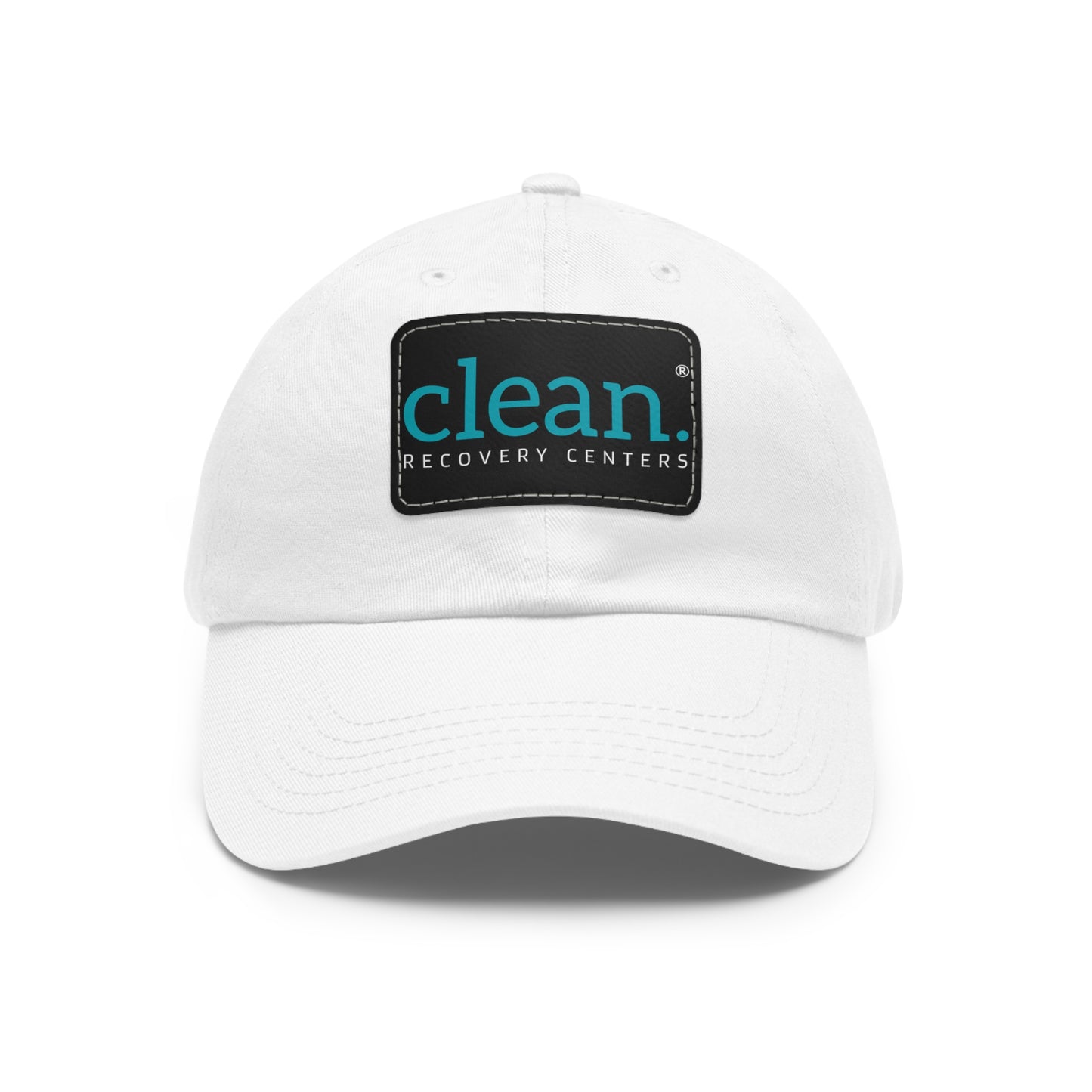 Clean Logo Hat with Leather Patch