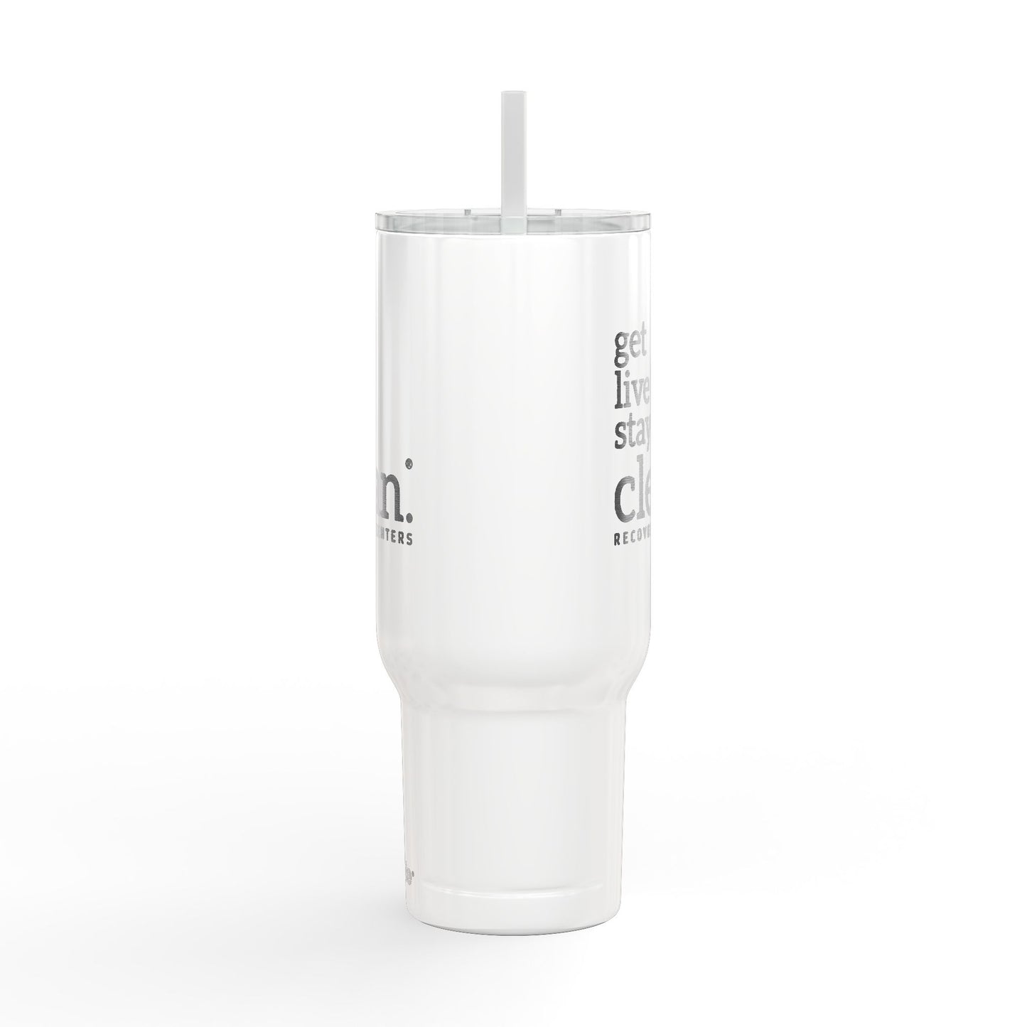 Get Live Stay Clean 40oz Engraved Tumbler