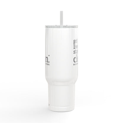 Get Live Stay Clean 40oz Engraved Tumbler