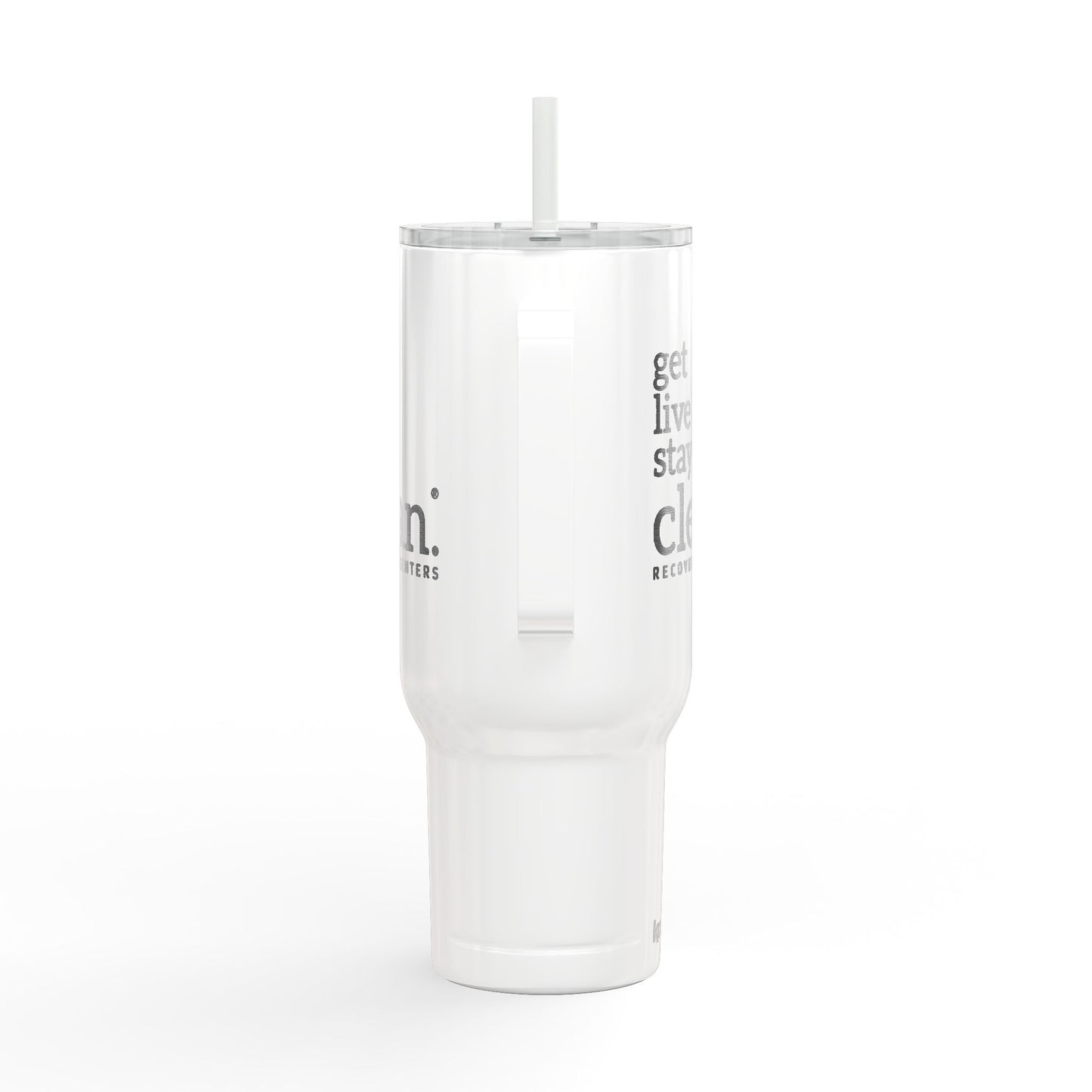 Get Live Stay Clean 40oz Engraved Tumbler