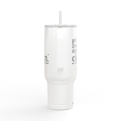 Get Live Stay Clean 40oz Engraved Tumbler