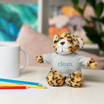 Plush Animals with Clean Logo Tee