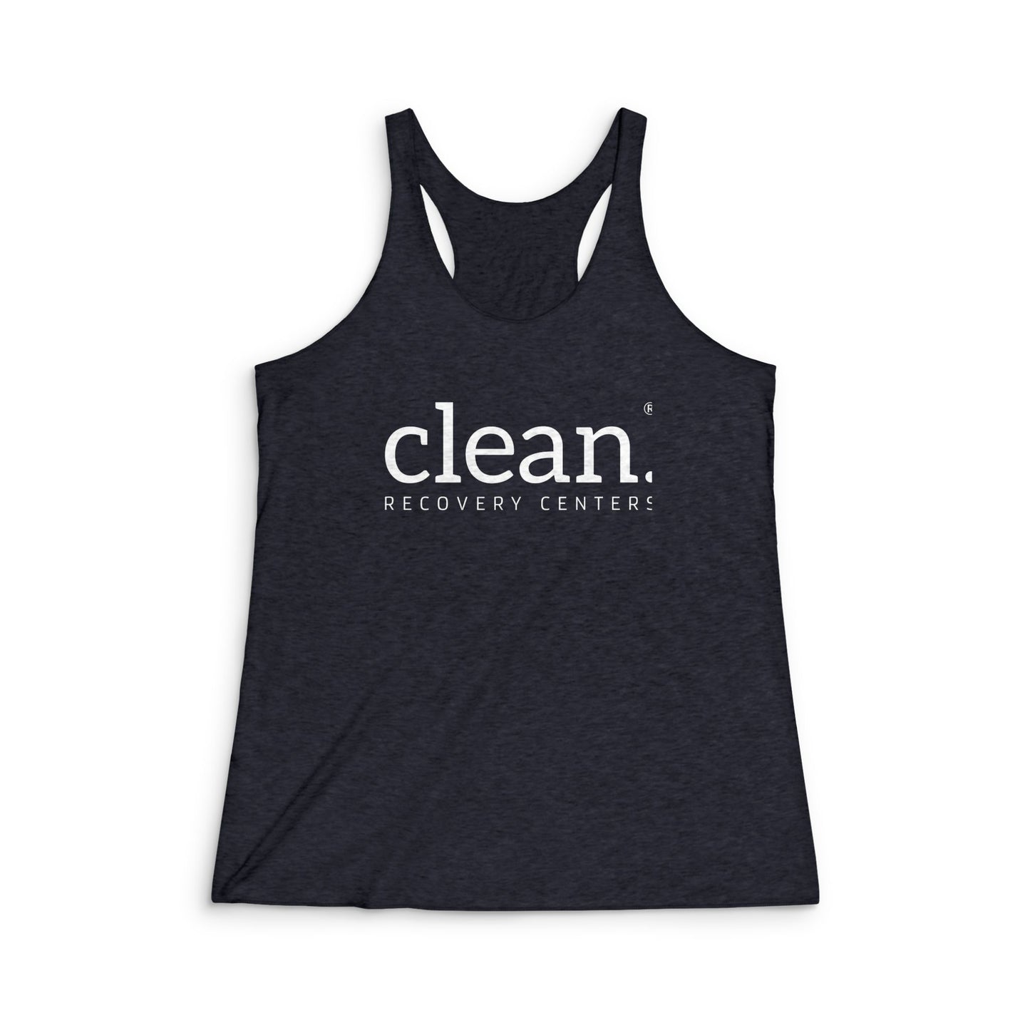 Clean Logo Women's Tri-Blend Racerback Tank