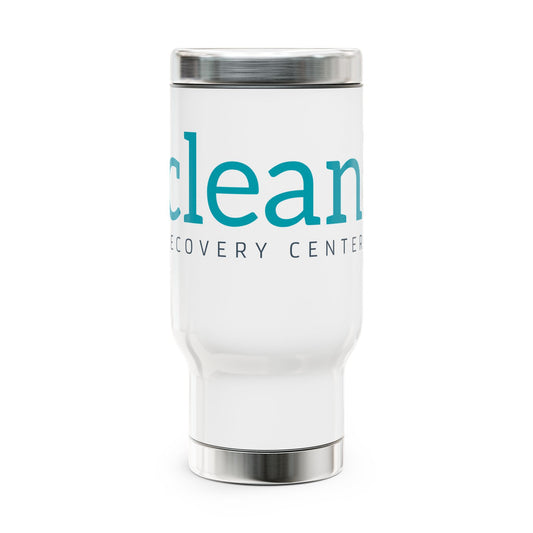 Clean Logo 14oz Insulated Tumbler with Handle