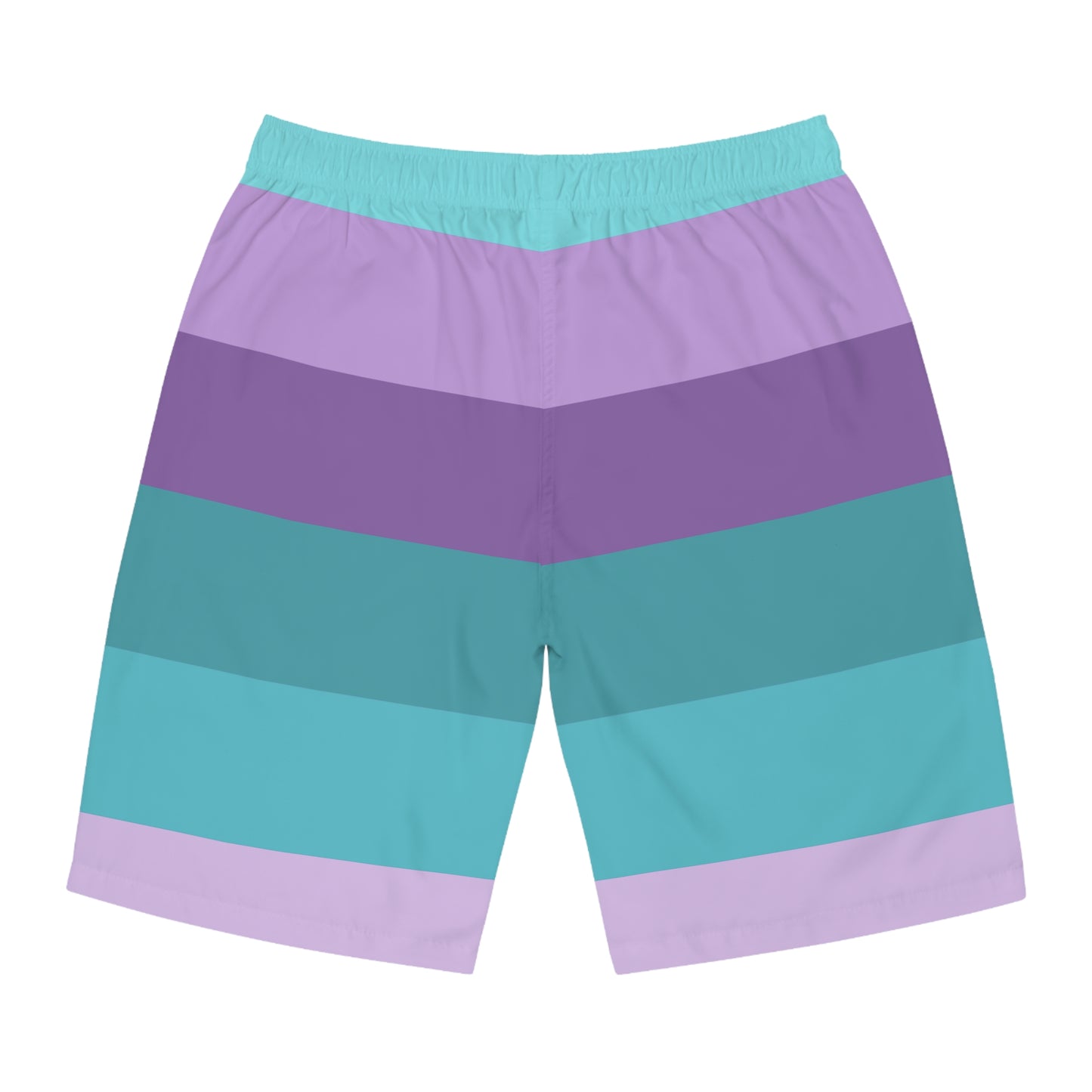 Clean Coastal Colorblock Men's Board Shorts