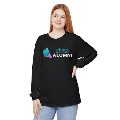 Clean Alumni Long Sleeve Tee