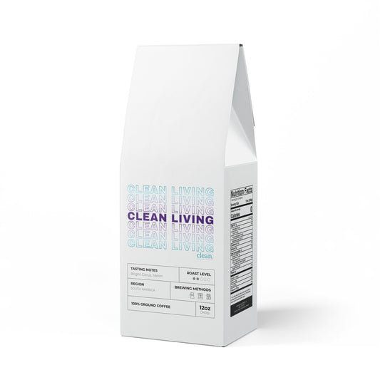 Clean Living Colombia Single Origin Coffee (Light-Medium Roast)
