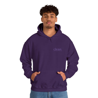 Clean Logo Embroidered Hoodie