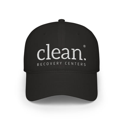 Clean Logo Embroidered Low Profile Baseball Cap