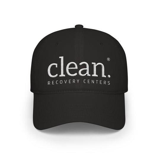 Clean Logo Embroidered Low Profile Baseball Cap