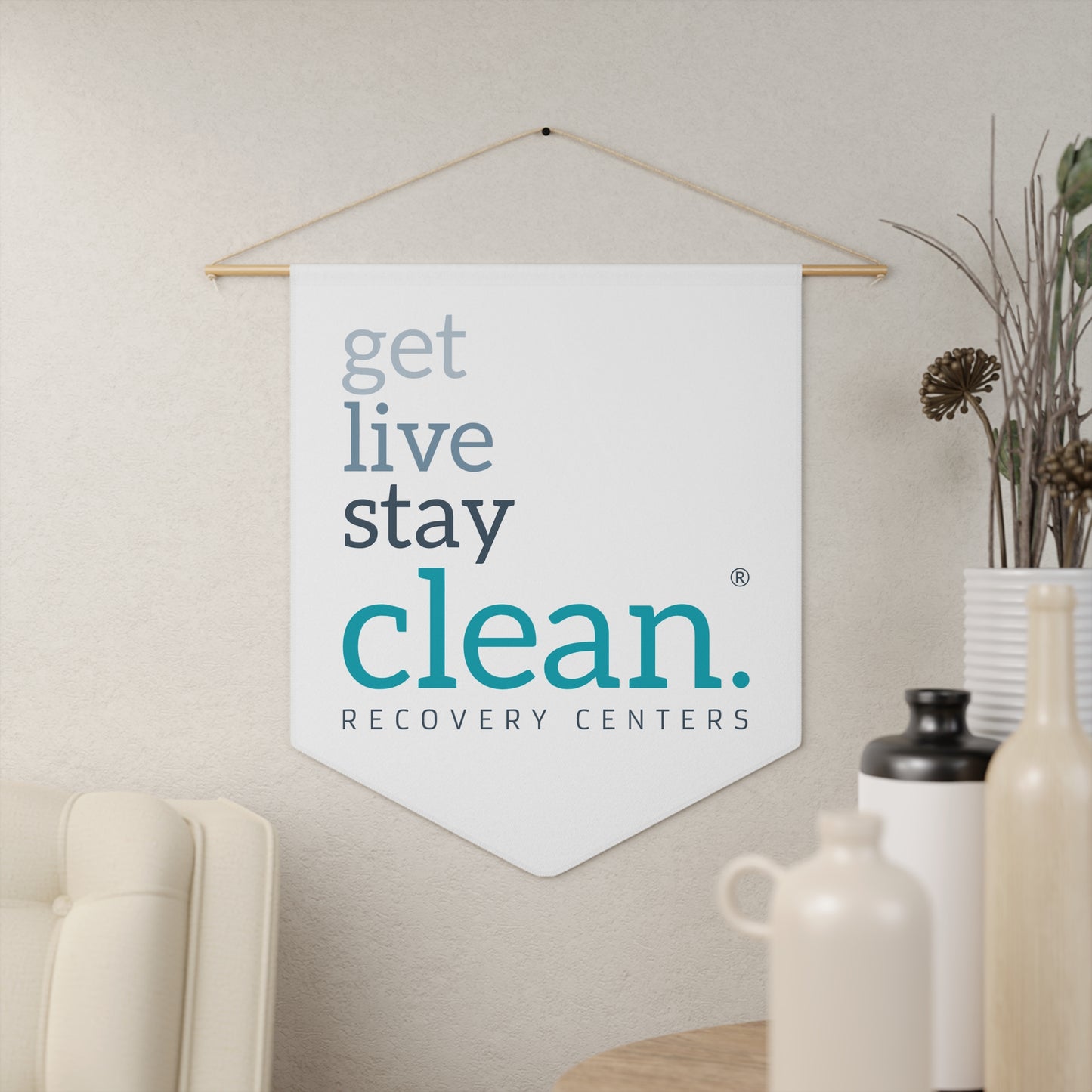 Get, Live, Stay Pennant