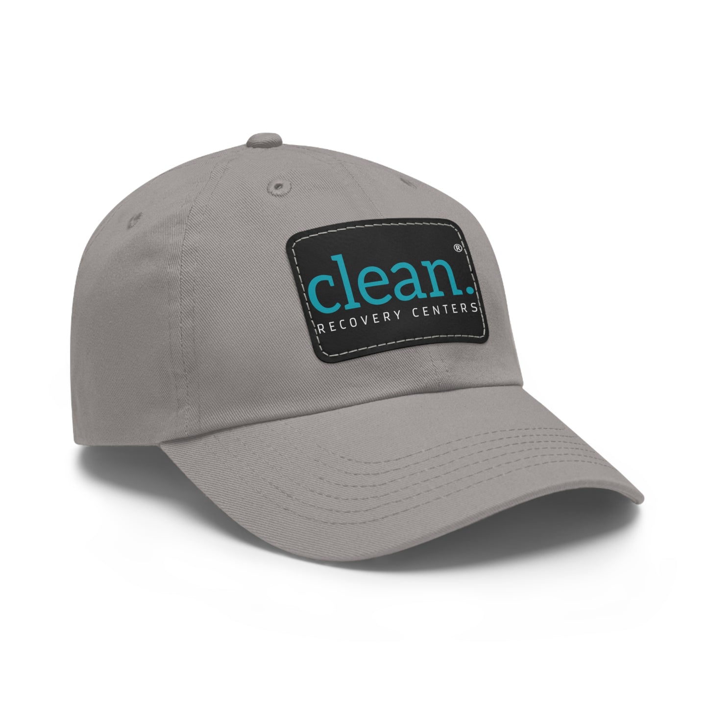 Clean Logo Hat with Leather Patch