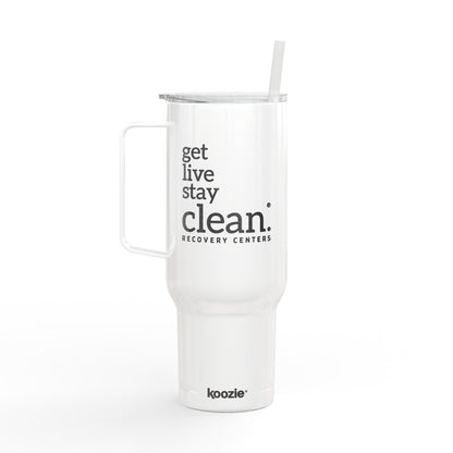 Get Live Stay Clean 40oz Engraved Tumbler