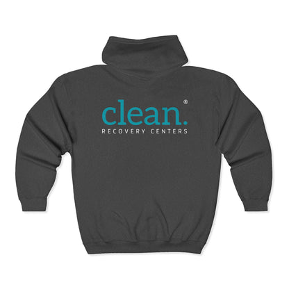 Clean Recovery Centers Full Zip Hoodie