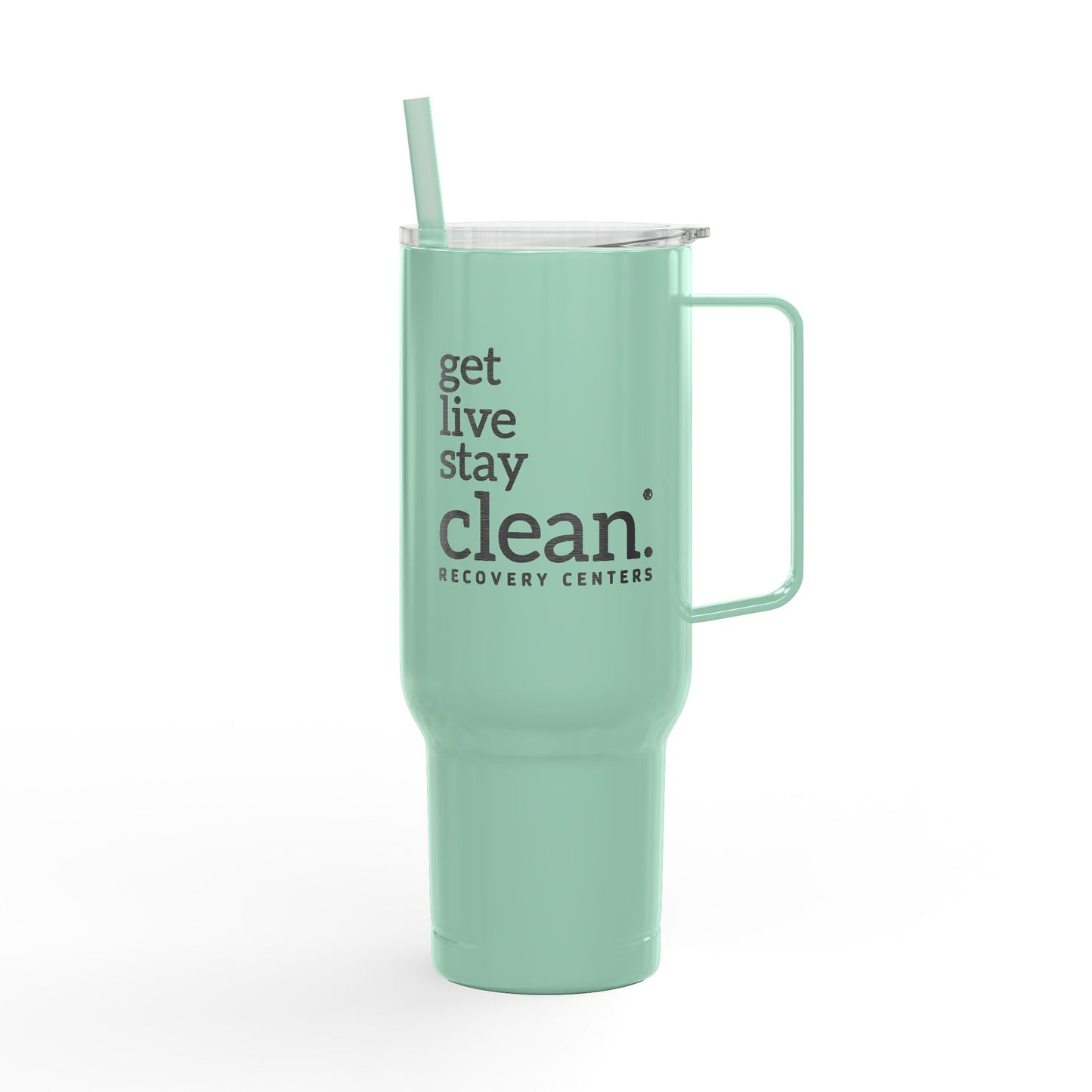 Get Live Stay Clean 40oz Engraved Tumbler