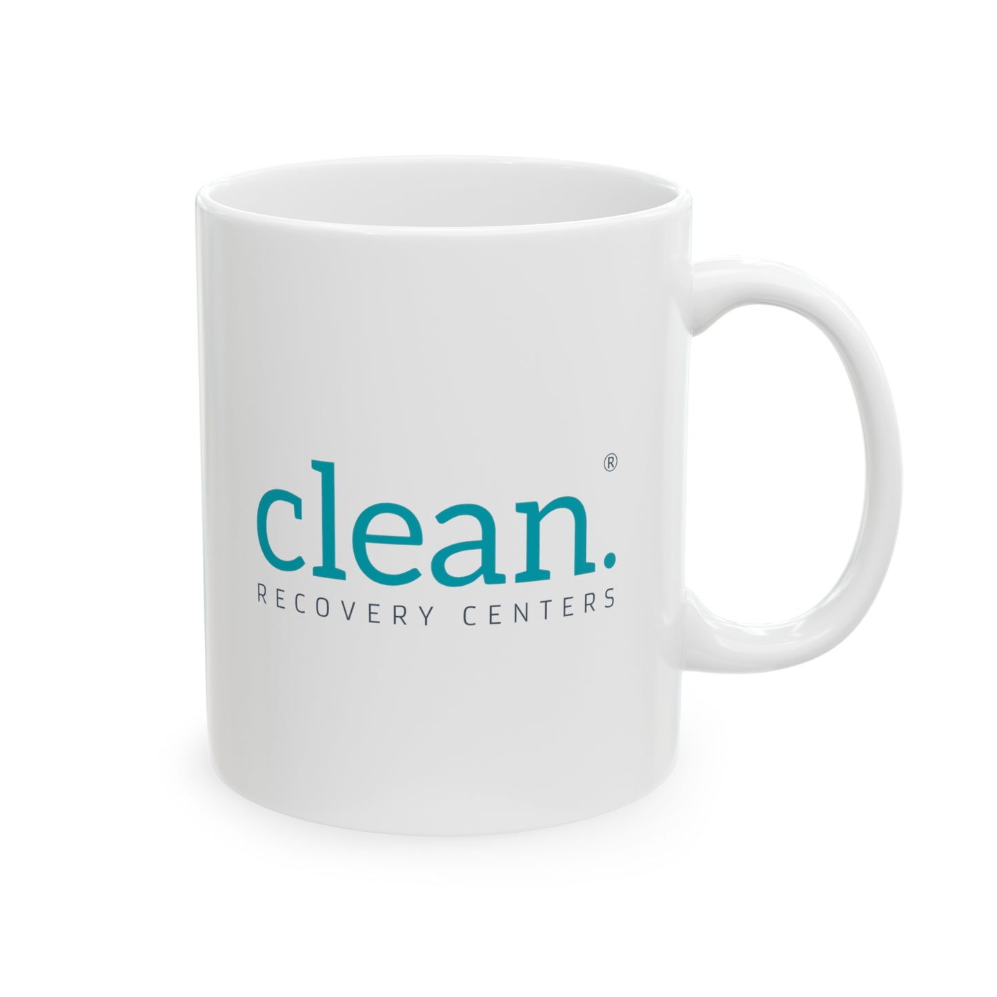 Clean Logo Ceramic Mug, 11oz