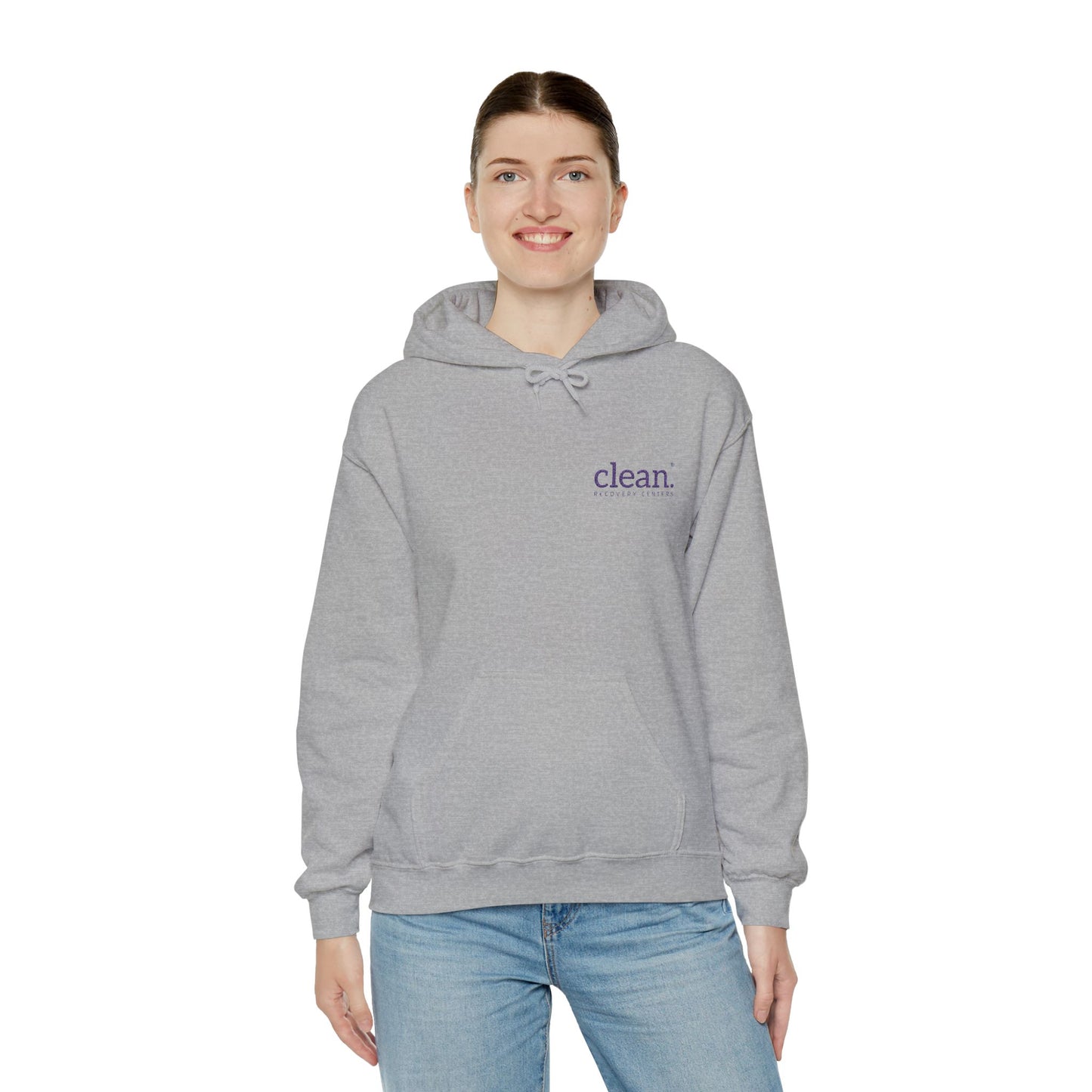 Clean Logo Embroidered Hoodie