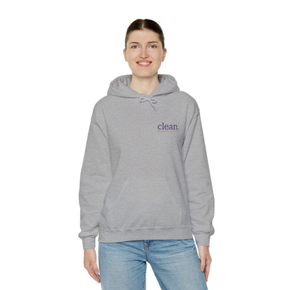 Clean Logo Embroidered Hoodie