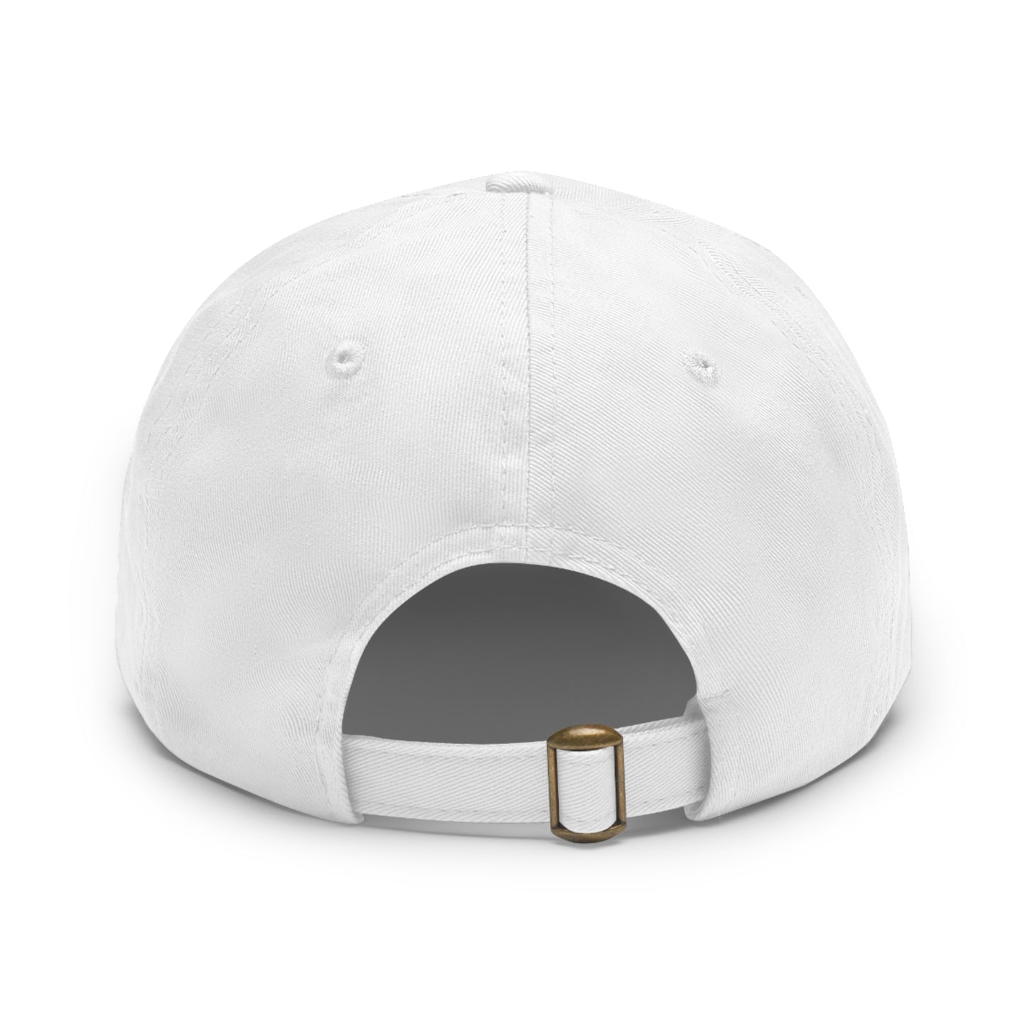 Clean Logo Hat with Leather Patch