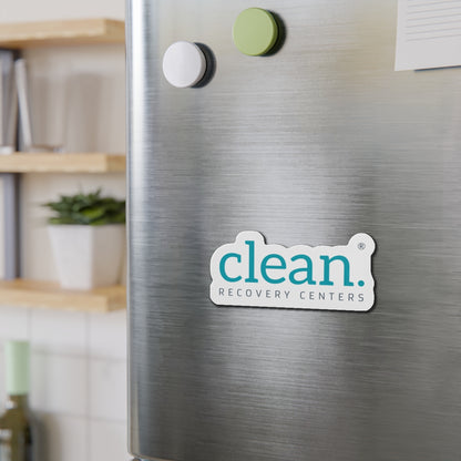 Clean Logo Die-Cut Magnets