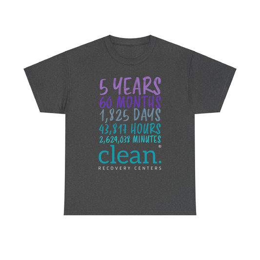5 Years Clean Cotton Tee