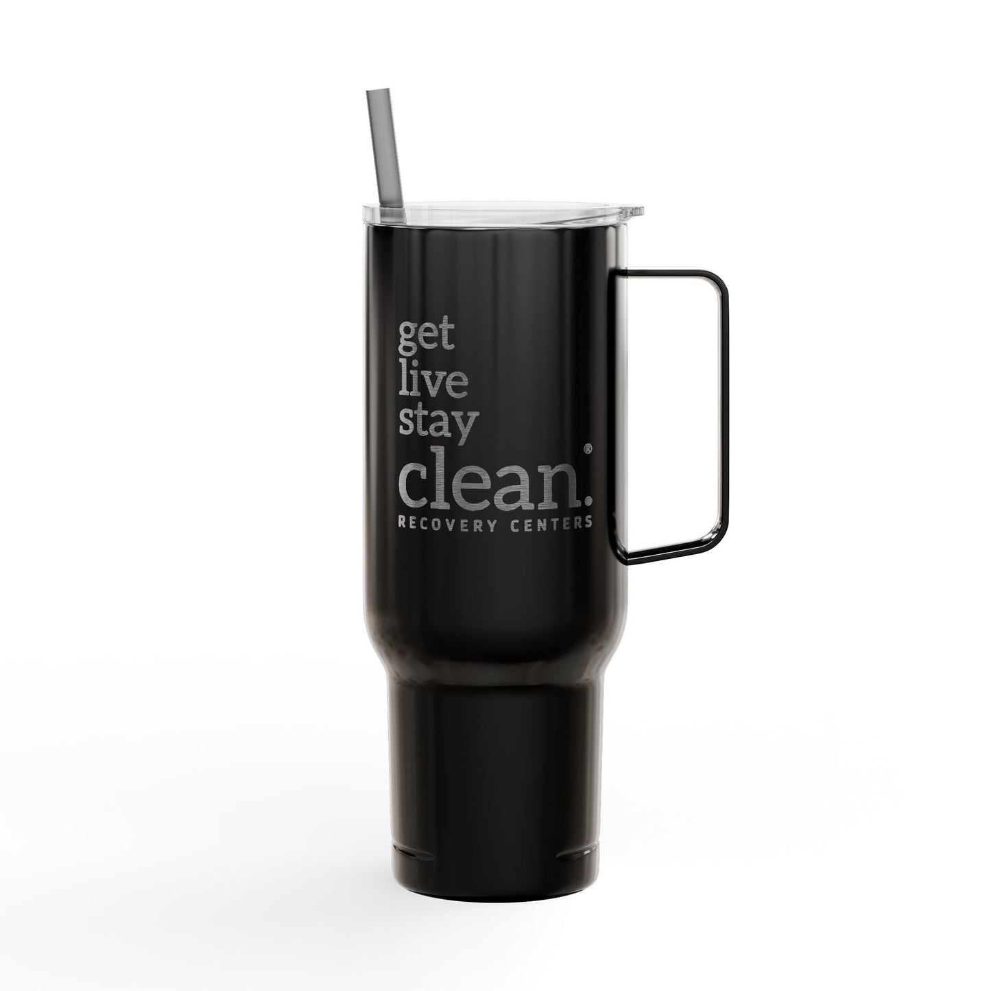 Get Live Stay Clean 40oz Engraved Tumbler
