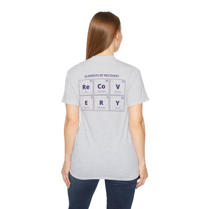 Clean Elements of Recovery Tee