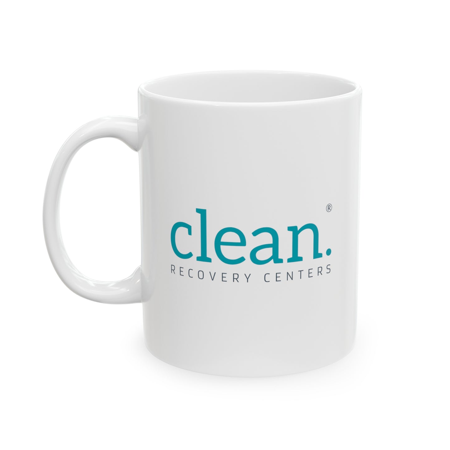 Clean Logo Ceramic Mug, 11oz