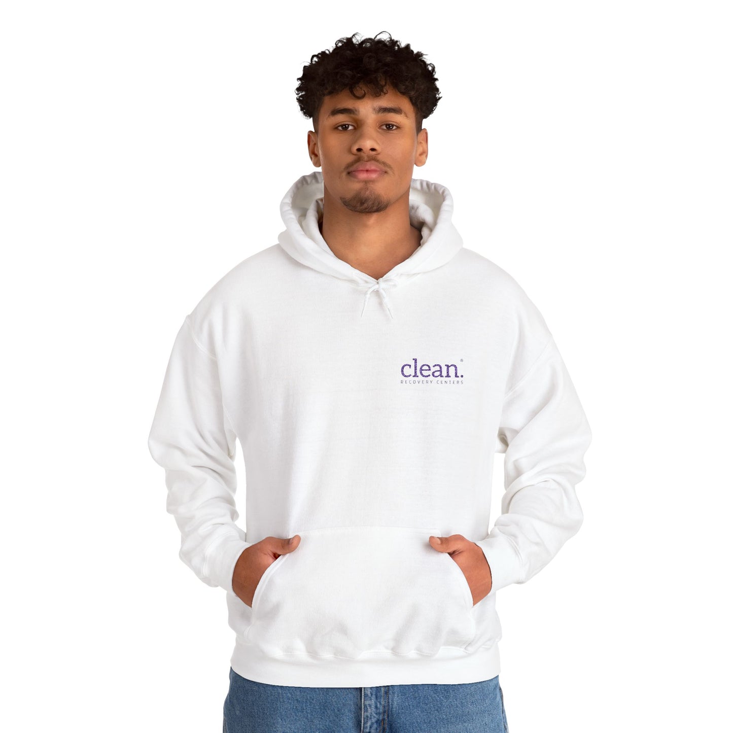 Clean Logo Embroidered Hoodie