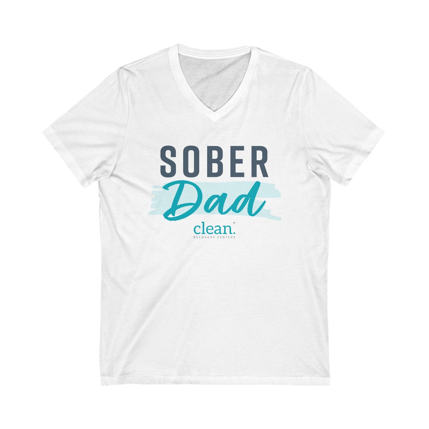 Sober Dad V-Neck Tee