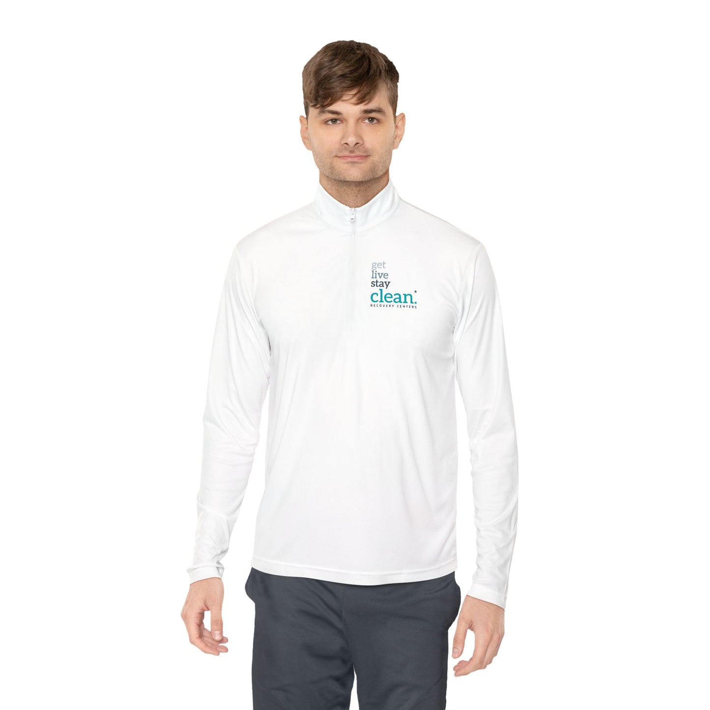 Get, Live, Stay Quarter-Zip Pullover