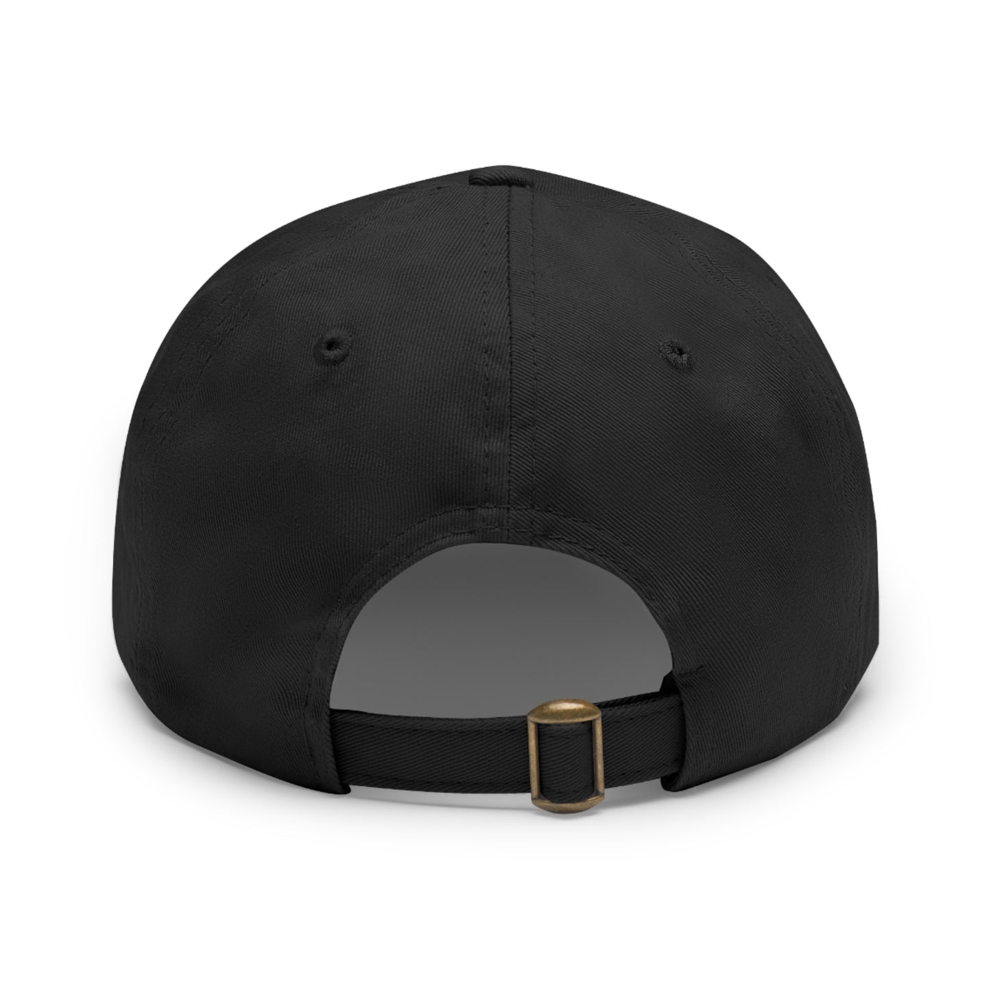 Clean Logo Hat with Leather Patch