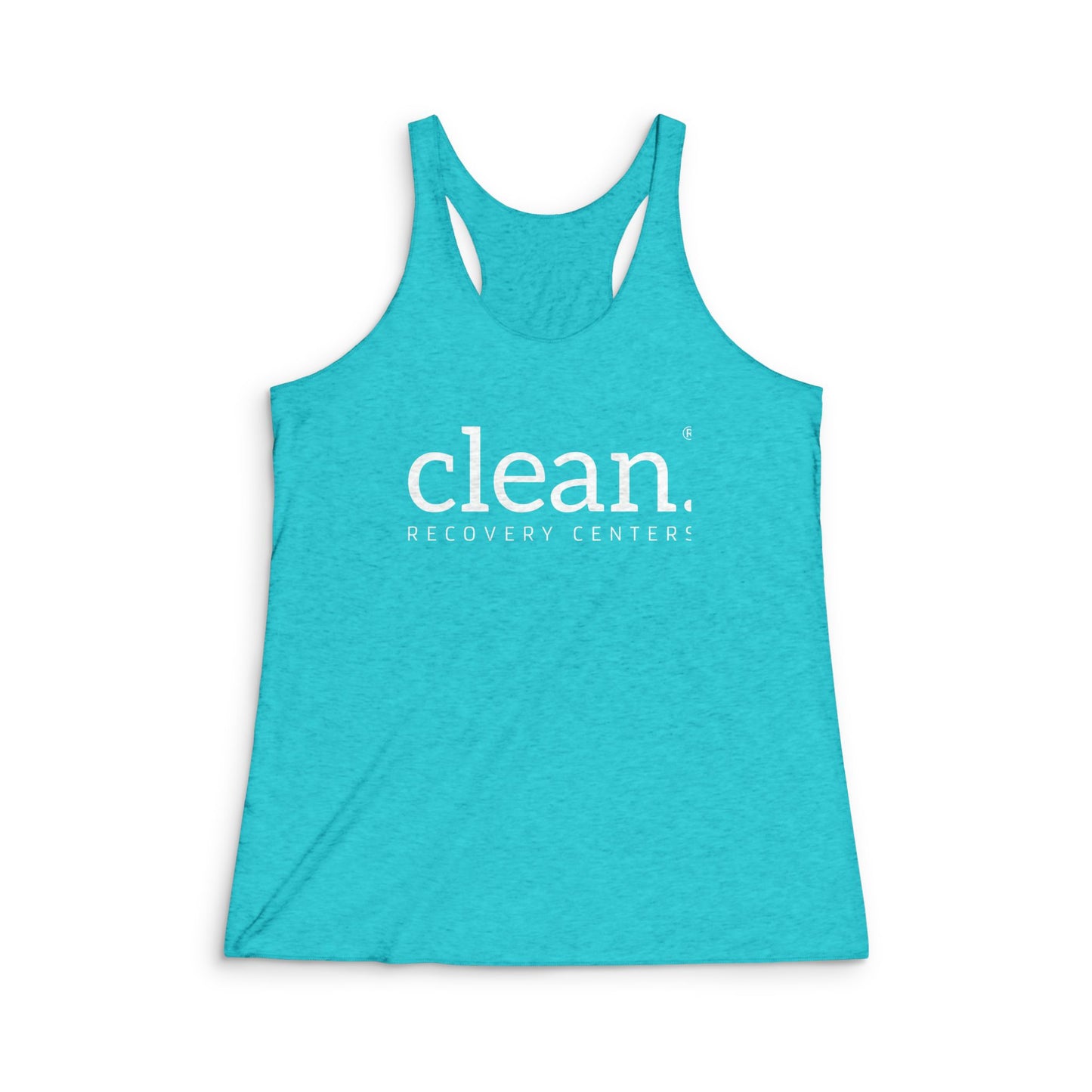 Clean Logo Women's Tri-Blend Racerback Tank