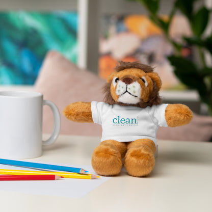 Plush Animals with Clean Logo Tee
